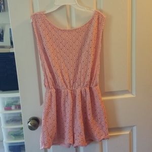Pink romper